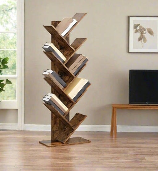 Modcraft 8-Tier Tree Bookshelf Free-standing