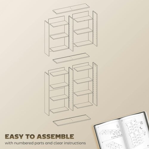 Wyld Haus Sezi Wood Black Tall Media Storage Tower With 640 Disc Capacity