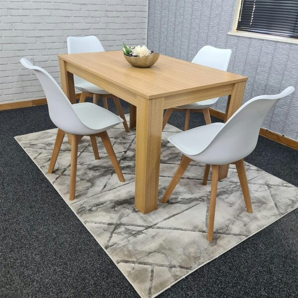 Kosy Koala Dining Table Set with 4 Chairs Dining Room and Kitchen table set of 4