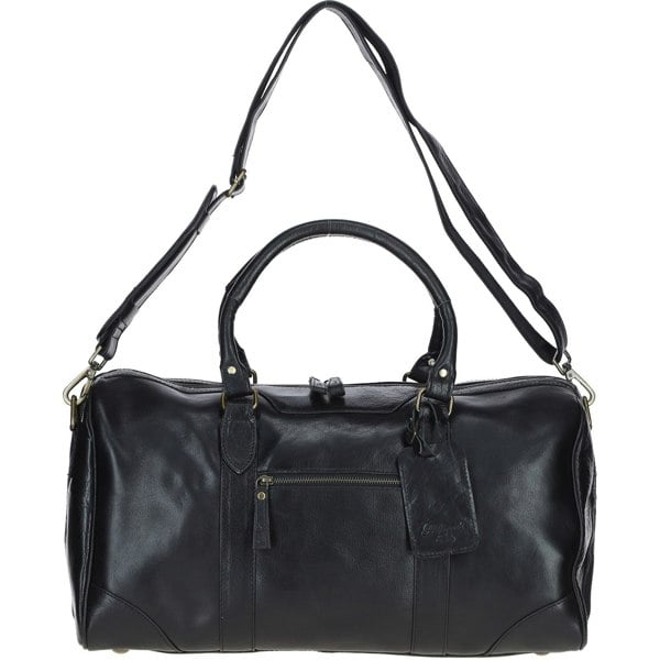 Vintage Leather Duffel Bag: TL-001