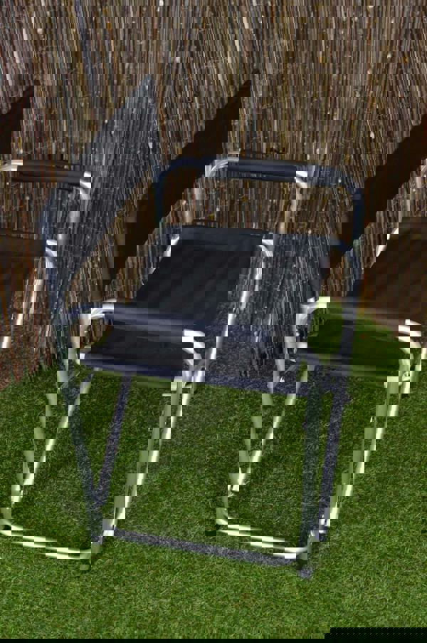 Samuel Alexander Aluminium & Canvas Directors Garden / Camping Chair - Black