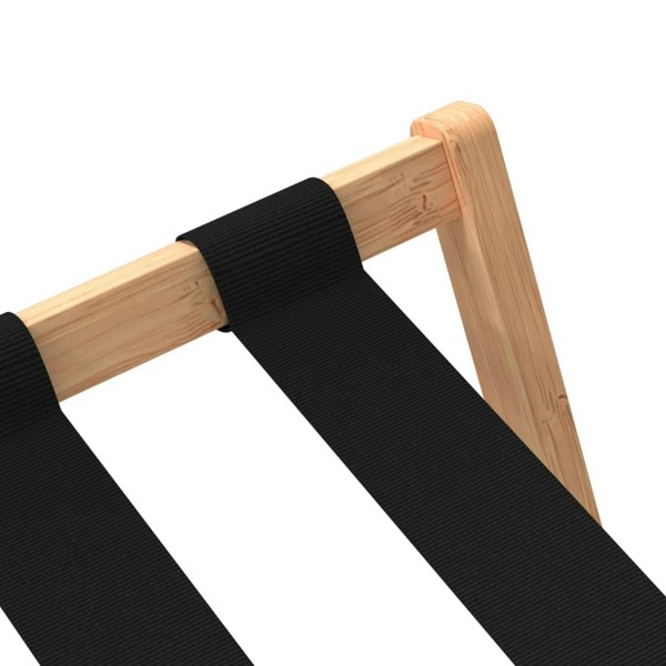 Berkfield Luggage Rack 68x38x58 cm Bamboo