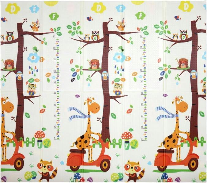 HYGRAD BUILT TO SURVIVE HYGRAD Toddler Floor Play Mat 2 Side Baby Play Mat Reversible Large Soft Gym Plat Mat Crawl Mat for Toddlers