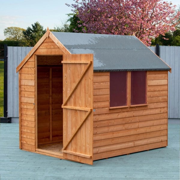 Shire Overlap 7x5 Economy with Window Storage Shed - Best Shed