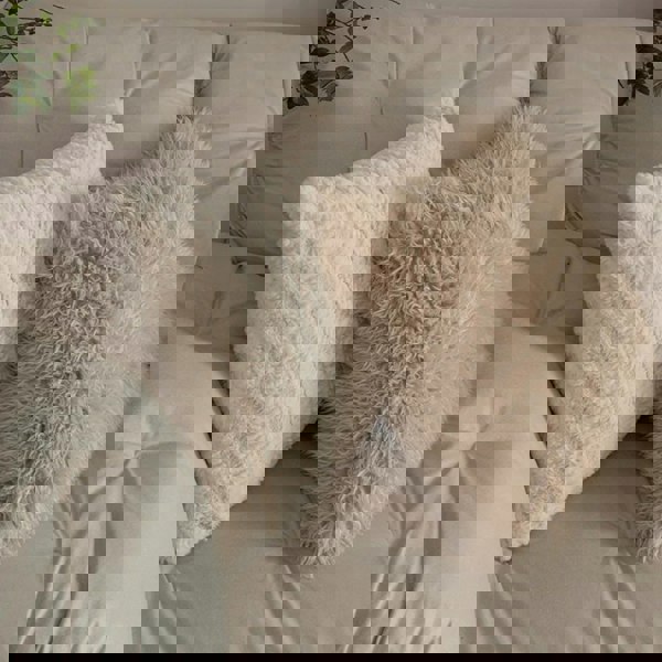 Anyhouz Anypillow Pillowcase Beige Abstract Lines Embroidered Decorative Cushion Cover