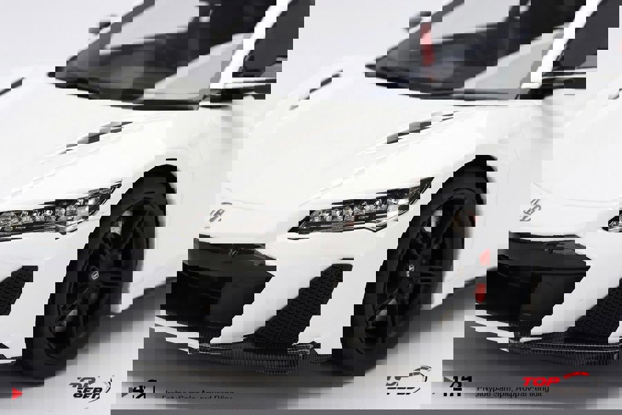 TSM Honda NSX Type S 2022 130R White 1:18 TSM TS0421
