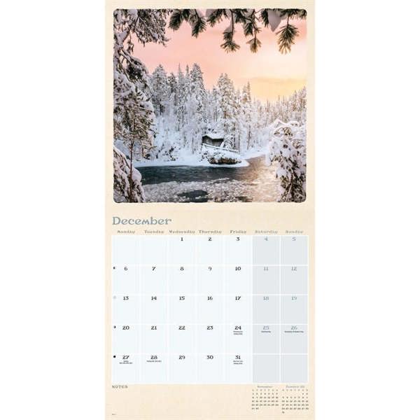 Scenic Woodland Calendar 2027, Wall Calendars, Month To View, Natural World, Gift