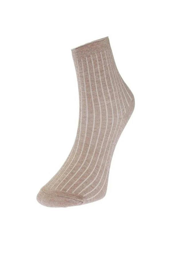 WOVCOR 3-Pack Cotton Knit Ankle Socks