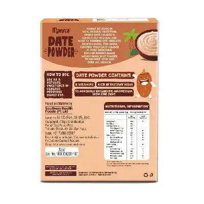 Manna Health Mix 500g and Manna Date Powder 200g Combo Pack | All Natural Kids Nutrition Drink + All Natural Sweetner For Kids