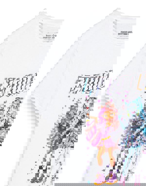 Monster High Girls White Boo Crew Short Sleeved T-Shirt