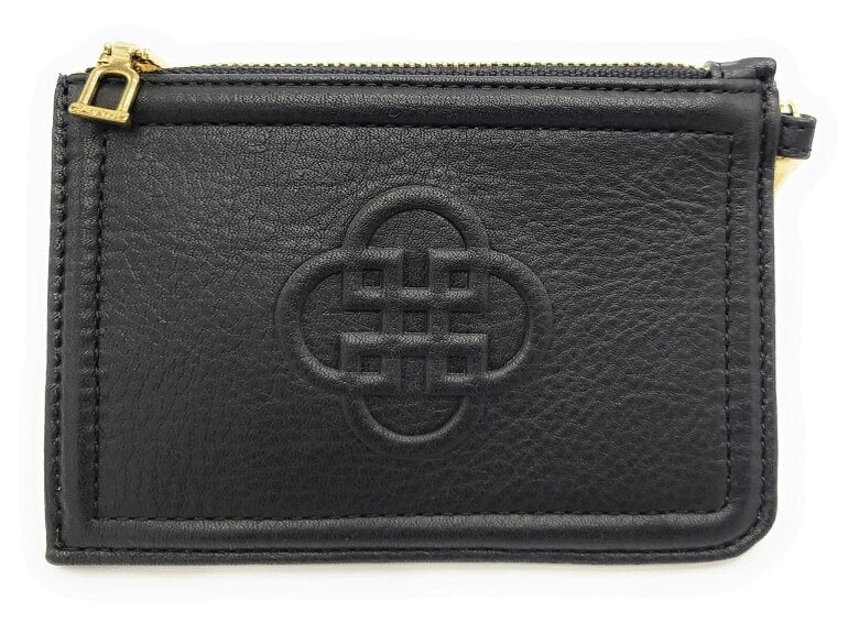 SADDLER PIPER Real Leather Designer Top Zip Card Holder| Gift Boxed