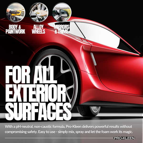 ProKleen Pro-Kleen Super Snow Foam Car Shampoo 2L Cherry
