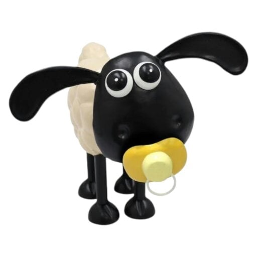 EDH Door Hardware Shaun the Sheep  Timmy Garden Ornaments - Hand-Painted Metal Aardman Sculpture for Mum  Grandparents