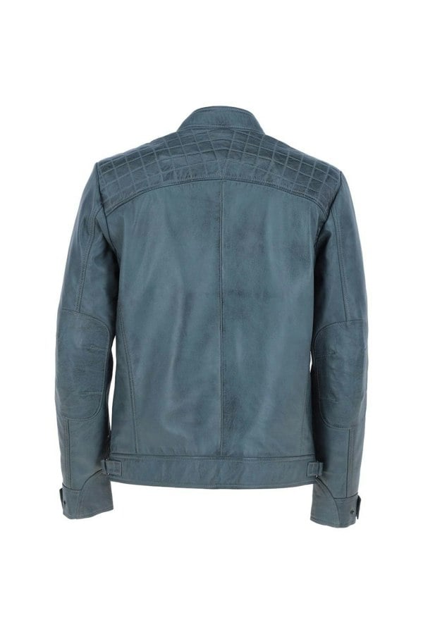 Ashwood 'Bronx' Leather Biker Jacket: 2101