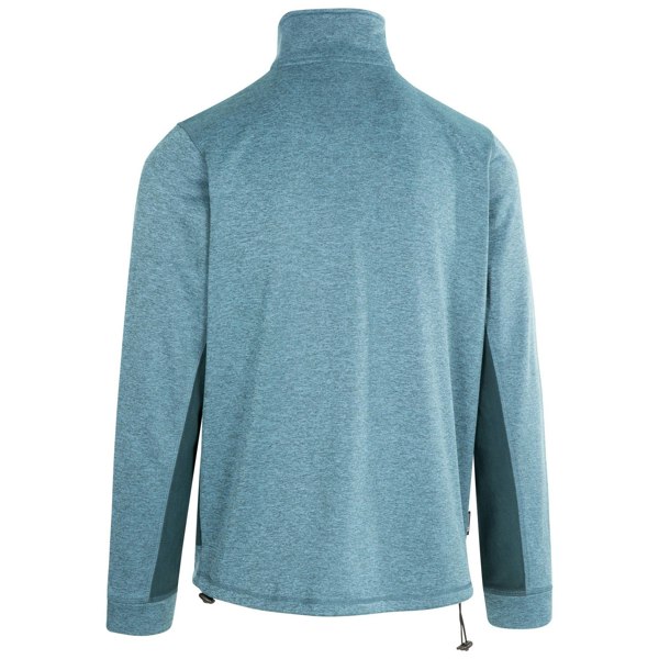 Trespass Mens Radnage Marl AT200 Fleece Jacket - Blue/Grey