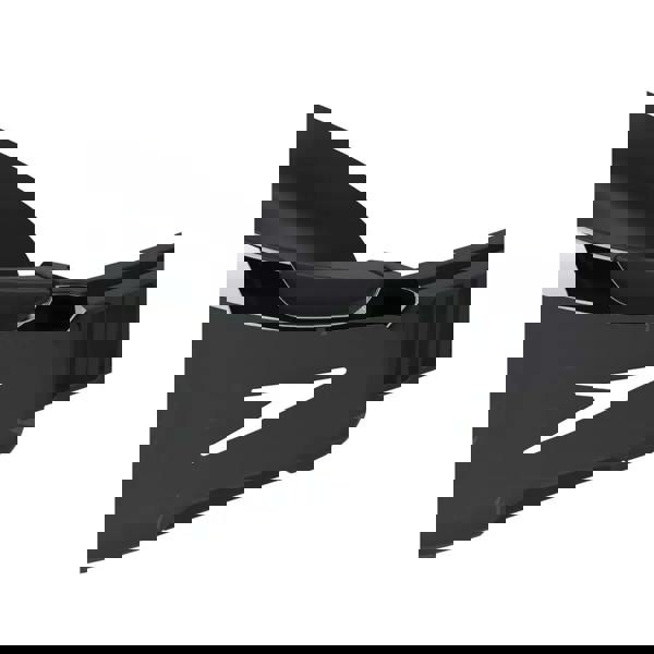 Black Speedo Hydrosity 2.0 swim goggles with silver accents and easy strap adjustment