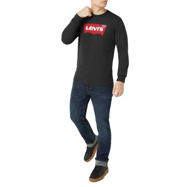 Levis Mens Bat Wings T-Shirt - Black - 