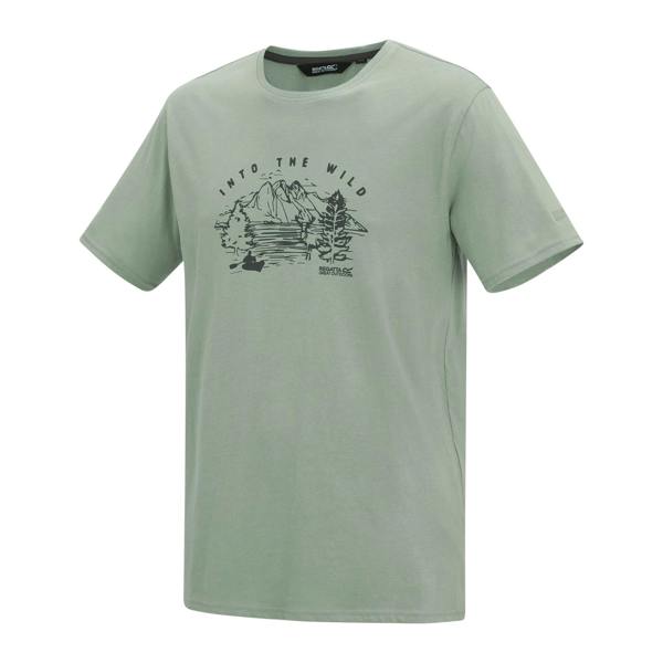 Regatta Mens Cline IX Mountain T-Shirt - Glacier - 