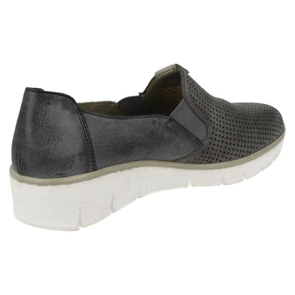 Rieker Ladies Rieker Slip On Casual Shoes 53757