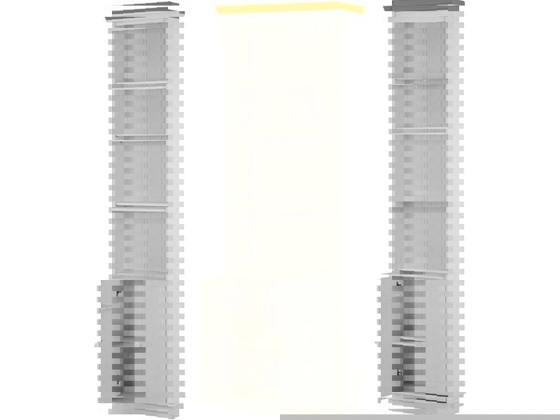 Dorel Home Anita Wall Unit E in white honey