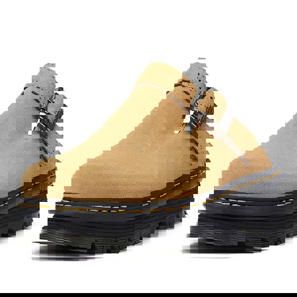 Dr. Martens Zebzag Mule EH Suede Savannah Tan Clogs
