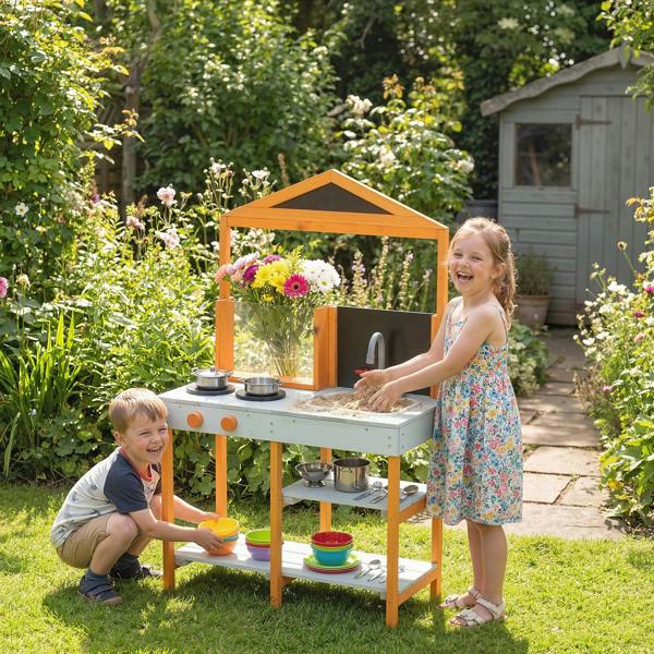 Outdoor Kids Kitchen Playset