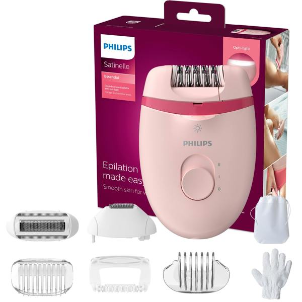 Philips BRE285/00 Satinelle Essential Corded Epilator