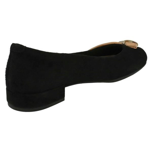 Clarks Ladies Clarks Stylish Cross Detailed Shoes Rosabella Moon