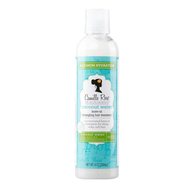 Camille Rose Coconut Water Leave-In Detangling Hair Treatment 8oz bottle