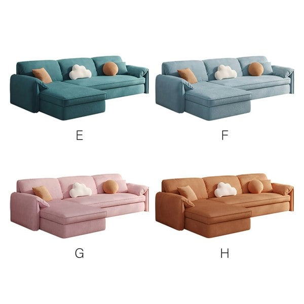 Rit Concept Bhatnagar Three Seater Corner Sofa Bed With Storage