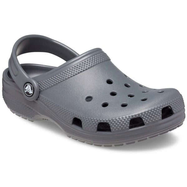 Crocs Kids' Classic Thermoplastic Slate Grey Loafers