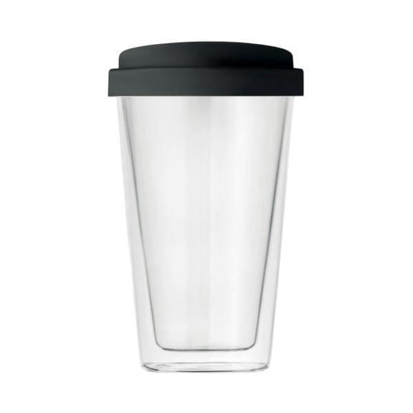 MidOcean Bielo Borosilicate Glass 350ml Tumbler - Black - 
