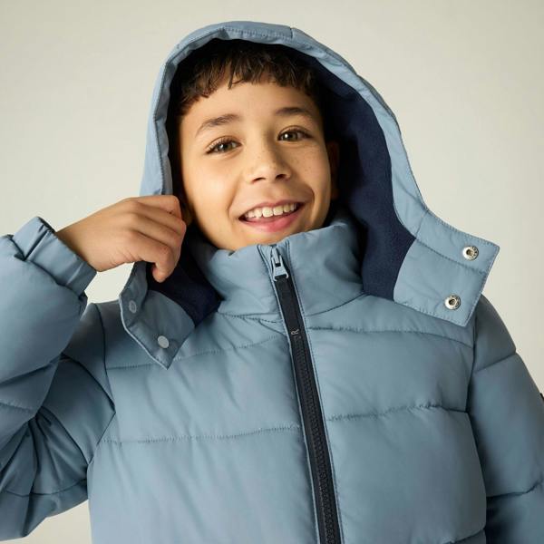 Regatta Childrens/Kids Rover Padded Jacket - Dusky Blue/Navy - 