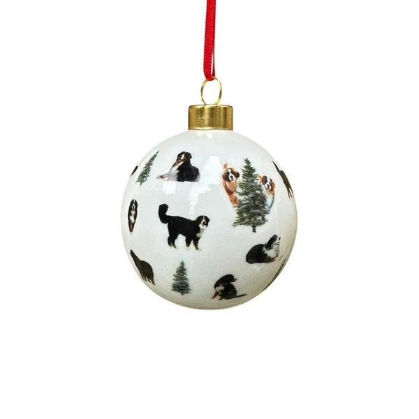 Powderhound Mountain Dog Bauble
