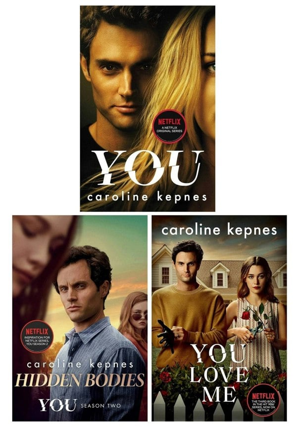 Caroline Kepnes Collection 3 Books Set  (You, Hidden Bodies, You Love Me)