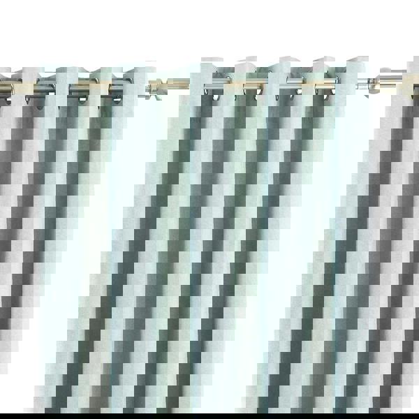 Riva Home Eclipse Blackout Eyelet Curtains - Duck Egg