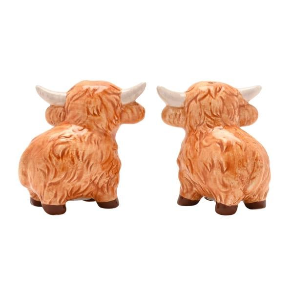 Country Living Highland Cow Salt & Pepper Shakers