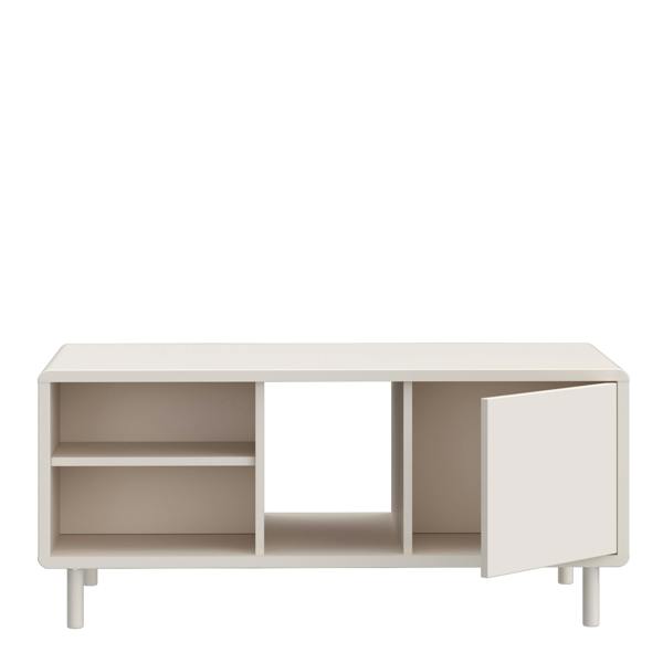 Furniture To Go Playly Coffee Table with Open Shelf and Door