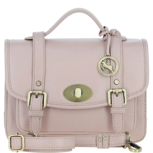 Stylish Real Leather Large Satchel Bag: y-63