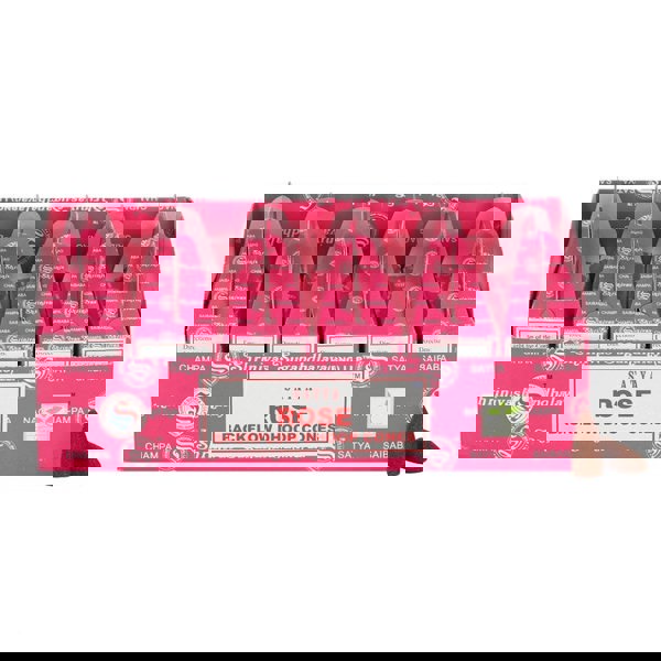 Serano Set of 6 Packets of Satya Rose Backflow Dhoop Cones