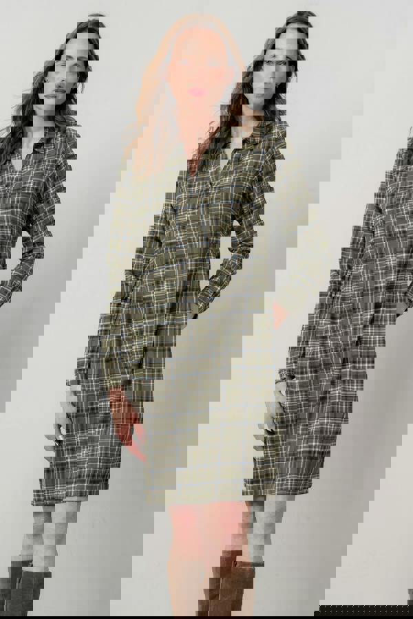 Lily & Me Emma Organic Brushed Cotton Shift Dress Multi