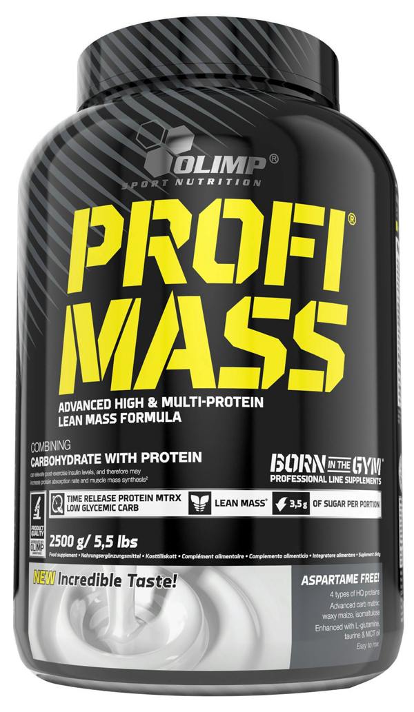 Olimp Nutrition Profi Mass, Vanilla - 2500g