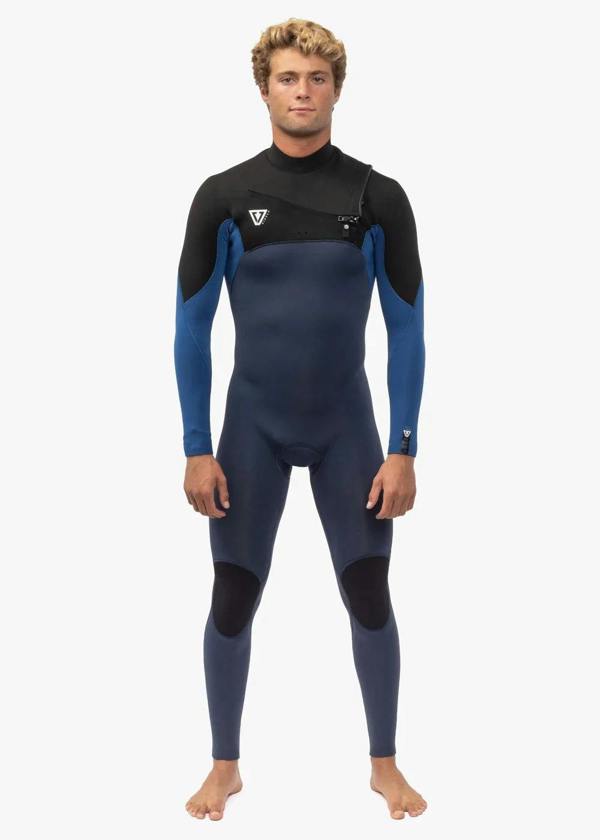 VIssla 7 Seas Comp 4-3 Chest Zip Full Suit - Harbour Blue