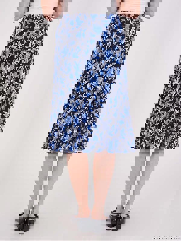 TIGI Floral Jersey Skirt - Short