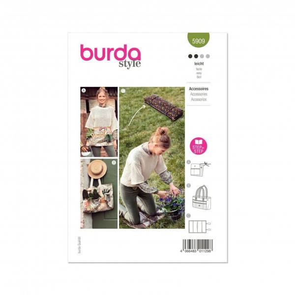 Burda Sewing Pattern 5909 Bags , One Size - Easy