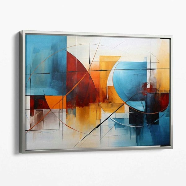 Artze Wall Art Abstract Art Print of Painting 'Congressional Unity" Canvas