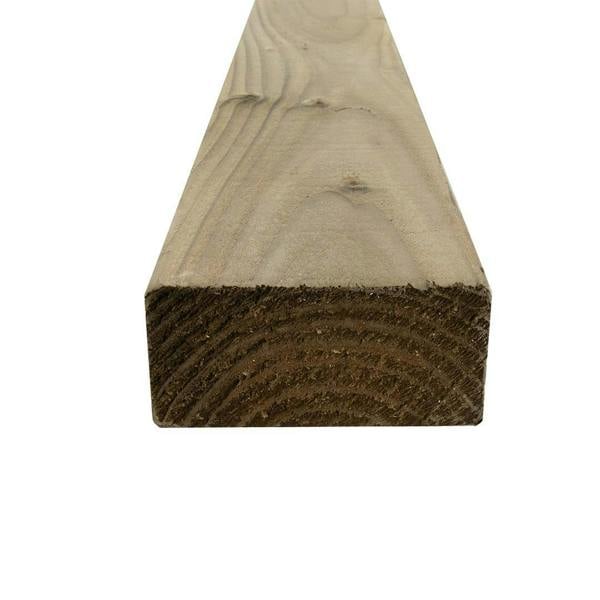 Snowdon Timber Treated 4x2" Timber - Decking Joists (T) 45mm (W) 95mm (L) 1.8m