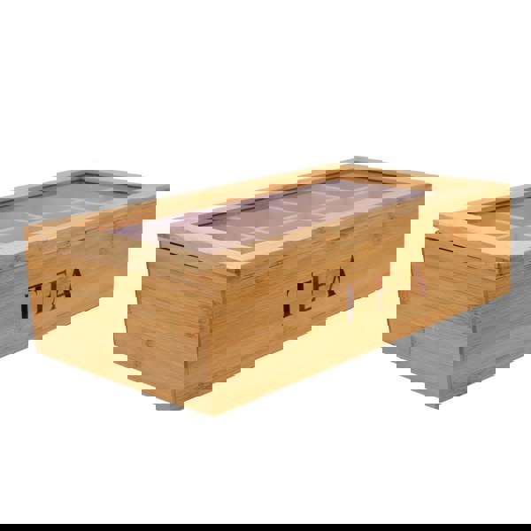 Maison des Cadeaux Bamboo Tea Bag Holder