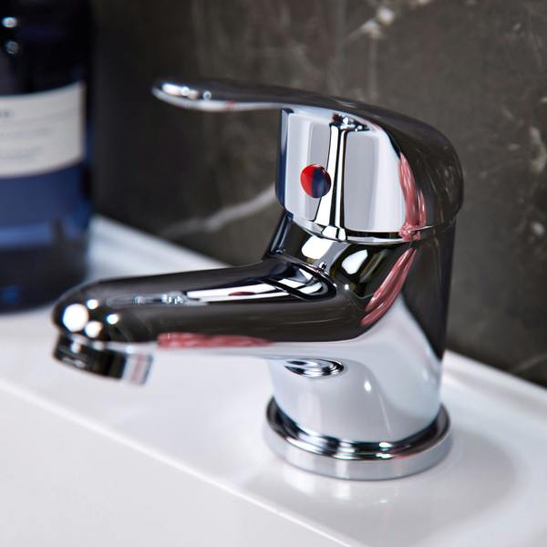 Flode Mien | Mono Basin Mixer Tap | Chrome (40mm)
