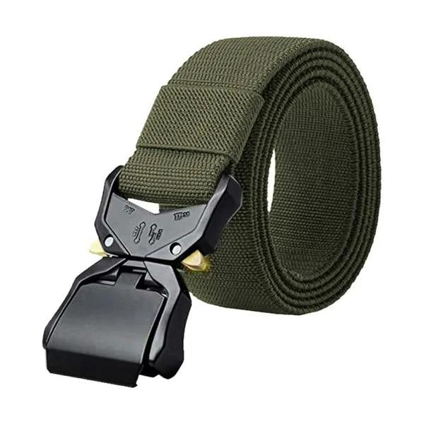 Duke Mens D555 Dale Heavy Duty Belt - Khaki Green - 